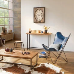 Housse Marron Côtelé Dario En Cuir Atmosphera 7 Housse Marron Côtelé Dario En Cuir Atmosphera -ATMOSPHERA Soldes Boutique housse marron cotele dario en cuir atmosphera 3