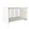 Demeyere Lit à Barreaux 60x120 Avec Sommier Reverso Blanc -ATMOSPHERA Soldes Boutique lit a barreaux 60x120 avec sommier reverso blanc