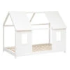 Lit Cabane Enfant Pin Blanc 90x190 Atmosphera -ATMOSPHERA Soldes Boutique lit cabane enfant pin blanc 90x190 atmosphera