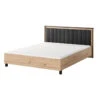 Lit Double 160 X 200 Avec Tête De Lit Velours Nantes -ATMOSPHERA Soldes Boutique lit double 160 x 200 avec tete de lit velours nantes