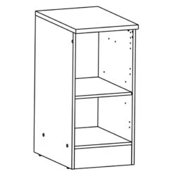 Demeyere Meuble Bas 1 Porte 40 Cm Origan Noir Et Bois 7 Demeyere Meuble Bas 1 Porte 40 Cm Origan Noir Et Bois -ATMOSPHERA Soldes Boutique meuble bas 1 porte 40 cm origan noir et bois 1 3