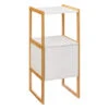 Meuble Bas 1 Porte Blanc Natureo 5Five -ATMOSPHERA Soldes Boutique meuble bas 1 porte blanc natureo 5five