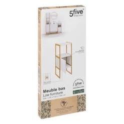 Meuble Bas 1 Porte Blanc Natureo 5Five -ATMOSPHERA Soldes Boutique meuble bas 1 porte blanc natureo 5five 4