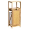 Meuble Bas Bambou Avec Panier à Linge Mahé -ATMOSPHERA Soldes Boutique meuble bas bambou avec panier linge mahe