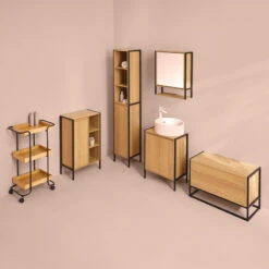 Meuble Bas Salle De Bain Tribecart 5Five -ATMOSPHERA Soldes Boutique meuble bas salle de bain tribecart 5five 3