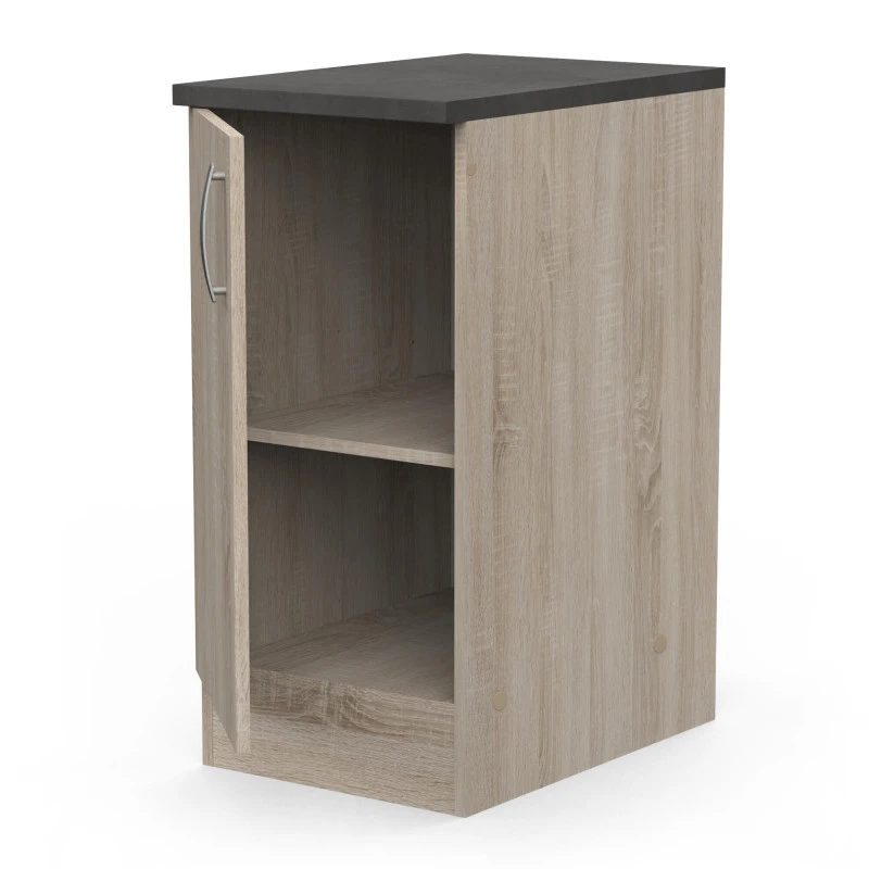 Demeyere Meuble De Cuisine Bas 1 Porte 40 Cm Paprika 5 Demeyere Meuble De Cuisine Bas 1 Porte 40 Cm Paprika – Image 5