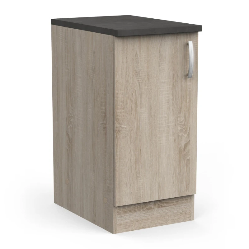 Demeyere Meuble De Cuisine Bas 1 Porte 40 Cm Paprika 6 Demeyere Meuble De Cuisine Bas 1 Porte 40 Cm Paprika – Image 6