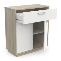 Demeyere Meuble De Rangement 2 Portes 1 Tiroir Léo -ATMOSPHERA Soldes Boutique meuble de rangement 2 portes 1 tiroir leo 2