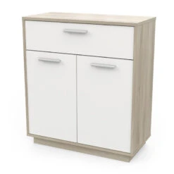 Demeyere Meuble De Rangement 2 Portes 1 Tiroir Léo -ATMOSPHERA Soldes Boutique meuble de rangement 2 portes 1 tiroir leo 4