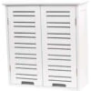 Meuble Haut 2 Portes Blanc Miami -ATMOSPHERA Soldes Boutique meuble haut 2 portes blanc