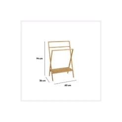 Porte Serviettes Bambou Lab'n Modul 5Five -ATMOSPHERA Soldes Boutique porte serviette bambou lab n modu 1