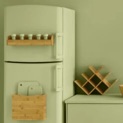 Rack 8 Bouteilles En Bambou 5Five -ATMOSPHERA Soldes Boutique rack 8 bouteilles en bambou 5five 2