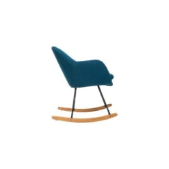 Rocking Chair Pera Bleu Canard Atmosphera -ATMOSPHERA Soldes Boutique rocking chair pera bleu canard atmosphera 4