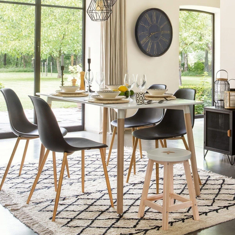 Table à Manger Blanc Roka Atmosphera 5 Table à Manger Blanc Roka Atmosphera – Image 5