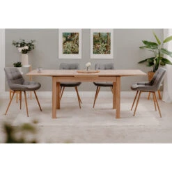 Table à Manger Extensible 120/200 Cm Longford -ATMOSPHERA Soldes Boutique table a manger extensible 120200 cm longford 1 5