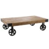 Table Basse Silas Bois Massif Atmosphera -ATMOSPHERA Soldes Boutique table basse manguier bois massif atmosphera