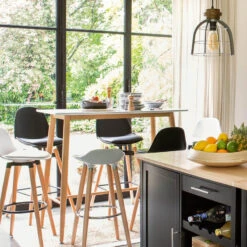 Table Haute Blanche Roka Atmosphera -ATMOSPHERA Soldes Boutique table haute blanche roka atmosphera 3