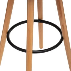 Tabouret Bar Maxon Simili Noir Atmosphera -ATMOSPHERA Soldes Boutique tabouret bar maxon simili noir atmosphera 2