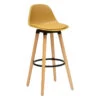 Tabouret Bar Maxon Simili Ocre Atmosphera