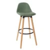 Tabouret Bar Maxon Simili Vert Atmosphera -ATMOSPHERA Soldes Boutique tabouret bar maxon simili vert atmosphera