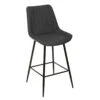 Tabouret De Bar Gris Ardoise Olwen Atmosphera -ATMOSPHERA Soldes Boutique tabouret de bar gris ardoise olwen atmosphera