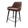 Tabouret De Bar Simili Portland Marron Pieds Métal 10 Tabouret De Bar Simili Portland Marron Pieds Métal -ATMOSPHERA Soldes Boutique tabouret de bar simili portland marron pieds metal