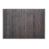 Tapis Latte Bambou 120x170cm Gris Foncé Atmosphera -ATMOSPHERA Soldes Boutique tapis latte bambou 120x170cm gris fonce