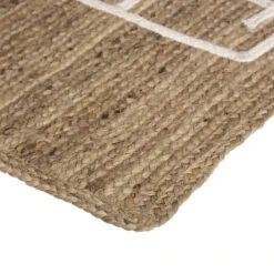 Tapis Marelle Jute 80x150 Cm Atmosphera -ATMOSPHERA Soldes Boutique tapis marelle jute 80x150 cm atmosphera 1 2