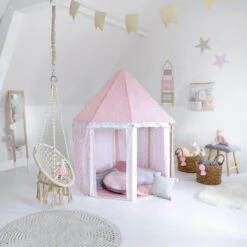 Tente Yourte Rose Pour Chambre Enfant Atmosphera -ATMOSPHERA Soldes Boutique tente yourte rose pour chambre enfant atmosphera 2