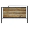 Tête De Lit Pleine 160 Cm Métal Et Bois De Manguier -ATMOSPHERA Soldes Boutique tete de lit pleine 160 cm metal et bois de manguier