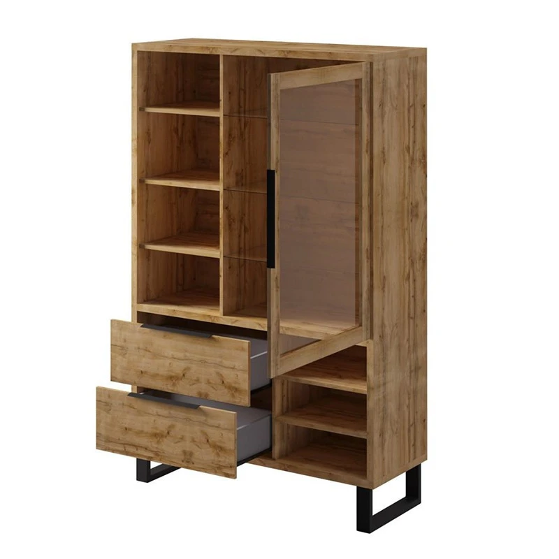 Vitrine 1 Porte 2 Tiroirs Halle 2 Vitrine 1 Porte 2 Tiroirs Halle – Image 2