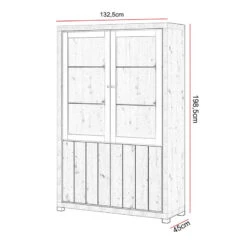 Vitrine 2 Portes + 2 Portes Vitrées Dijon -ATMOSPHERA Soldes Boutique vitrine 2 portes 2 portes vitrees dijon 1 4