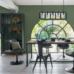 Vitrine Bibliothèque Broc Métal Noir Atmosphera -ATMOSPHERA Soldes Boutique vitrine bibliotheque broc metal noir atmosphera 5